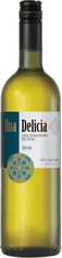 Вино сортовое ординарное "Уна Делисия Совиньон Блан" сухое белое, 0,75л 12%