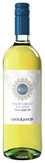 Вино сортовое ординарное Пино Гриджо делле Венеция Джеографико сухое белое 0,75л 12% (Италия)
